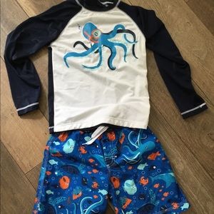 Boys Gymboree swimsuit size 7/8